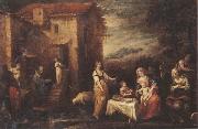 Francisco Antolinez y Sarabia The rest on the flight into egypt china oil painting reproduction